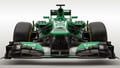 Caterham's 2013 car was unveiled by drivers Pic and Van der Garde