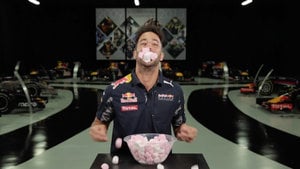 Red Bull give their drivers some candy