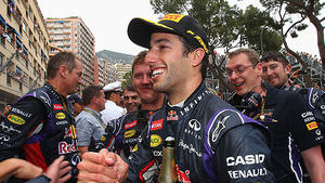 Ricciardo's first Monaco podium