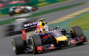 Ricciardo finishes 2nd in the race but is excluded from final results