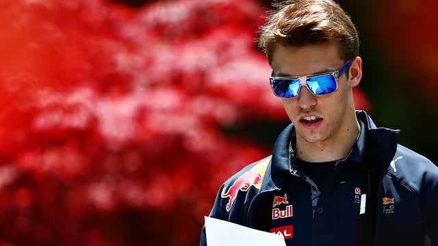 Finishing within eight seconds of Ferrari was a good return for Kvyat