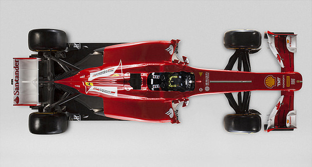 The Ferrari F138 breaks cover in Maranello