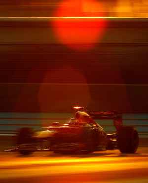 Vettel has his fair share of luck in Abu Dhabi