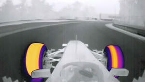 F1 thermal imaging camera, Friday practice in Monza