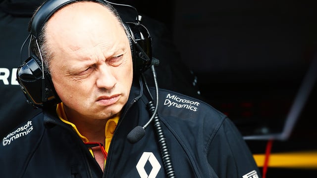 Renault part ways with team principal Frederic Vasseur