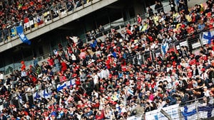 Crowds pack the grandstands in China