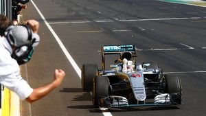 Hamilton grabs race win at the Hungaroring