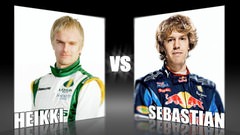 Sidepodcast: Character Cup 2010 - Round 1, Heikki Kovalainen vs. Sebastian Vettel