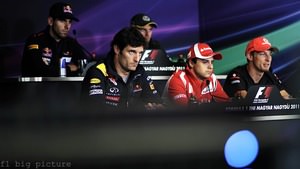 Drivers face press conference questions ahead of Hungary weekend