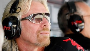 Richard Branson attends the Bahrain Grand Prix