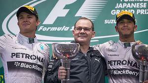 Mercedes dominate the field in mixed conditions