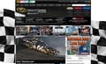 NASCAR homepage changes on track status