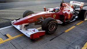 Alonso finishes second in Barcelona testing