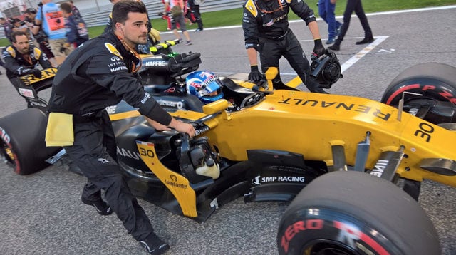 Palmer pushed to the grid
