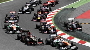 Race start in Spain on Sunday