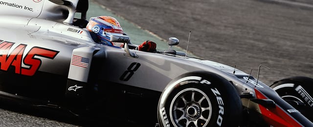 Experienced hand Romain Grosjean