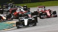 Magnussen crashes out of Belgian race