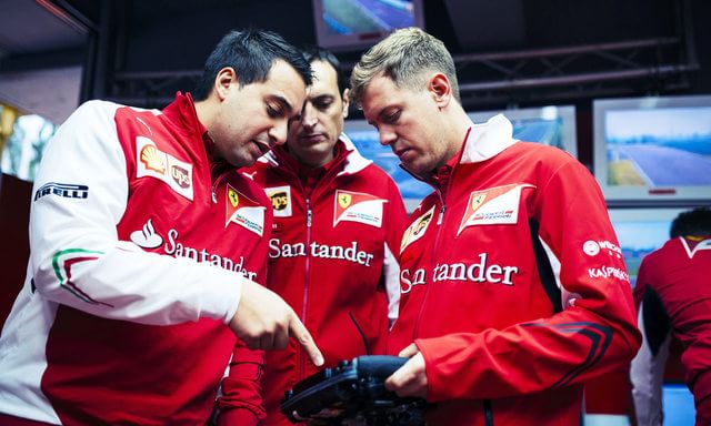 Vettel presses the right buttons at Ferrari