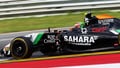Pérez pops in the best time for Force India