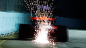 Sparks fly in Singapore