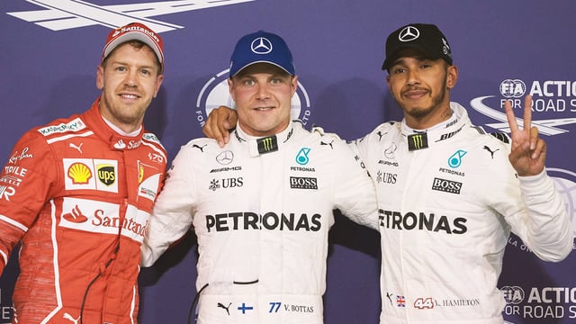 Bottas scoops pole position for final round of 2017
