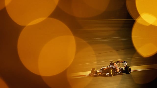 STR11 night racing in Bahrain