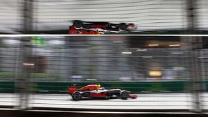 Verstappen on track in Singapore