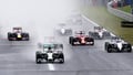 Track all the action from a frantic race at the Hungaroring